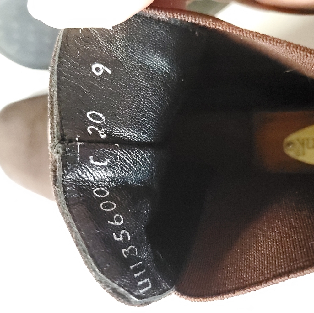 Salvatore Ferragamo Chocolate Brown Suede Chelsea Boots 9D - Picture 6 of 7